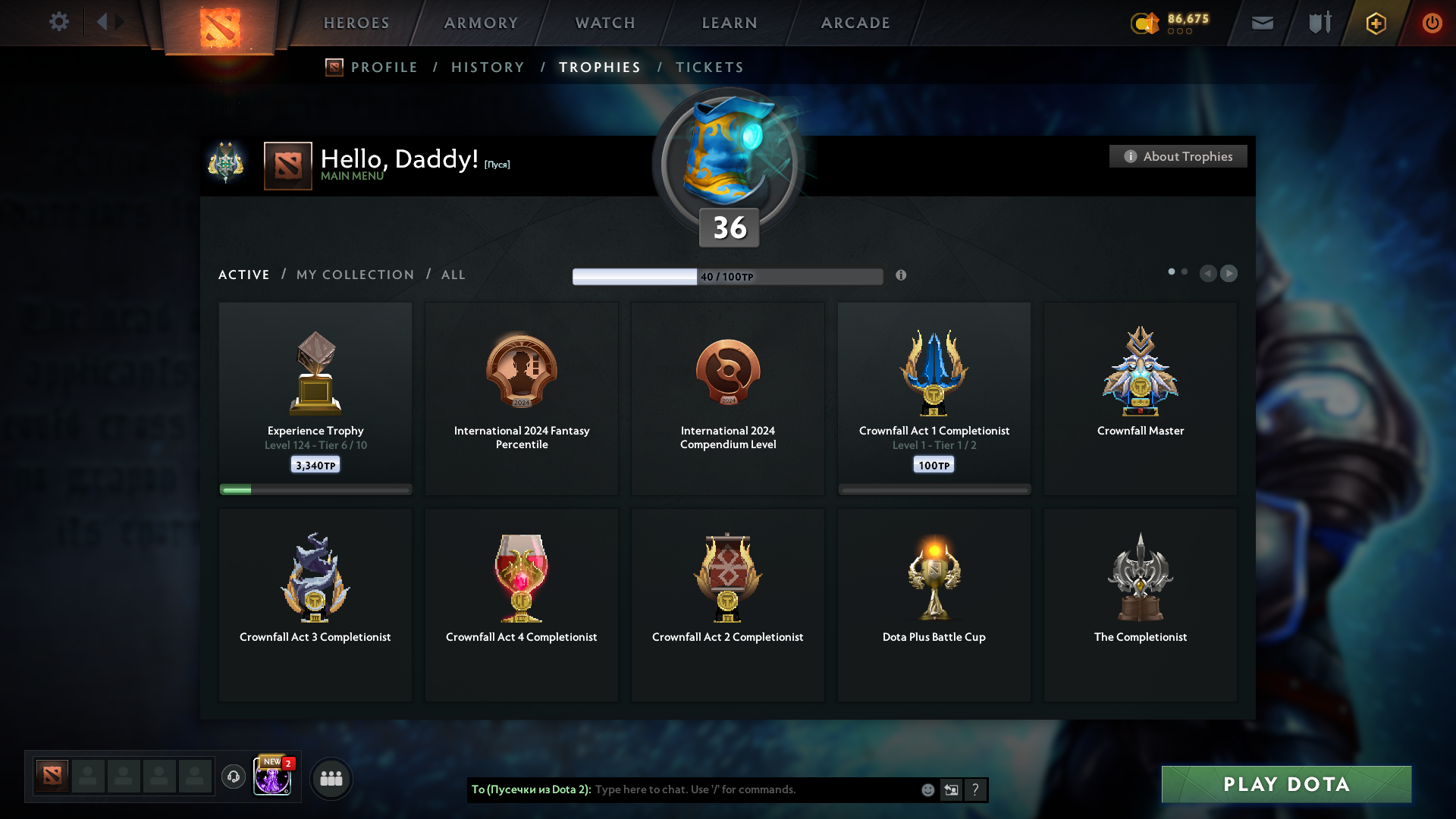 Archon II | MMR: 2374 - Behavior: 8760 - Communication: 8760