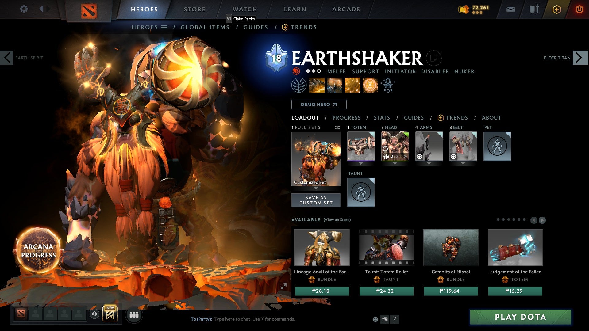 Archon V | MMR: 2856 - Behavior: 9920