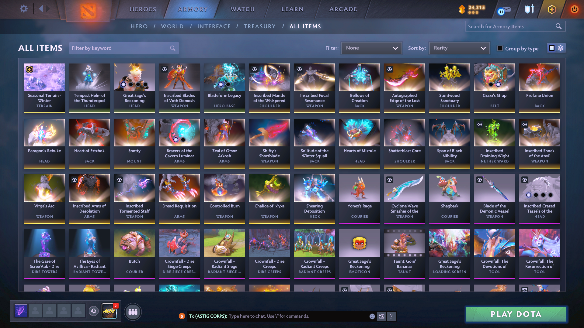 Ancient I | MMR: 3800 - Behavior: 11941 - Communication: 11147