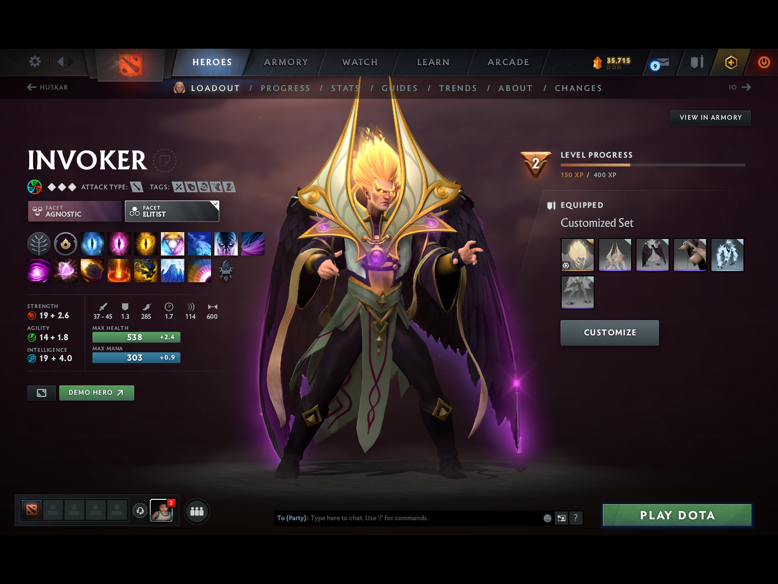 Legend II | MMR: 3282 - Behavior: 9430 - Communication: 9430