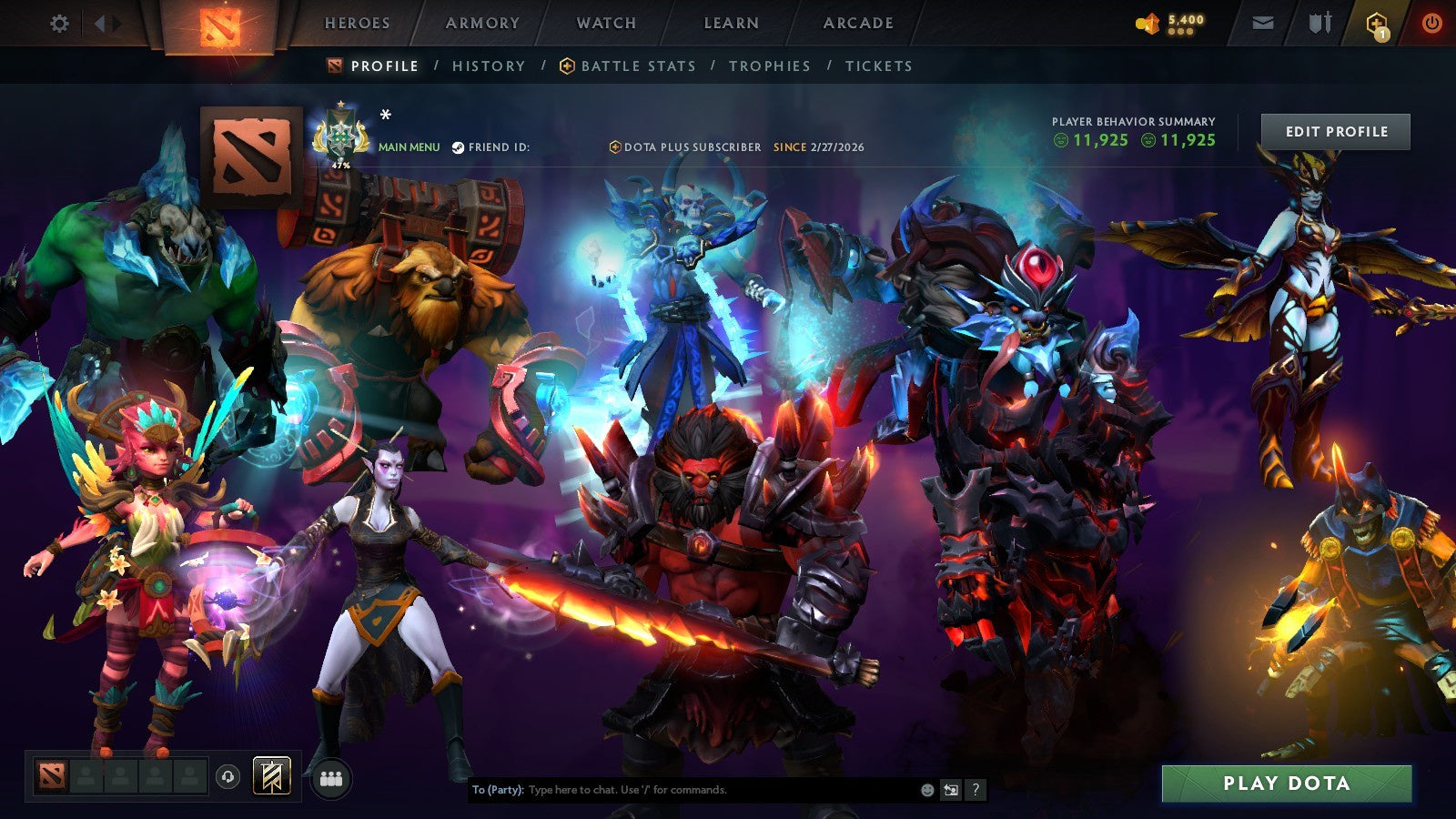 MMR: 2383 - Behavior: 11925