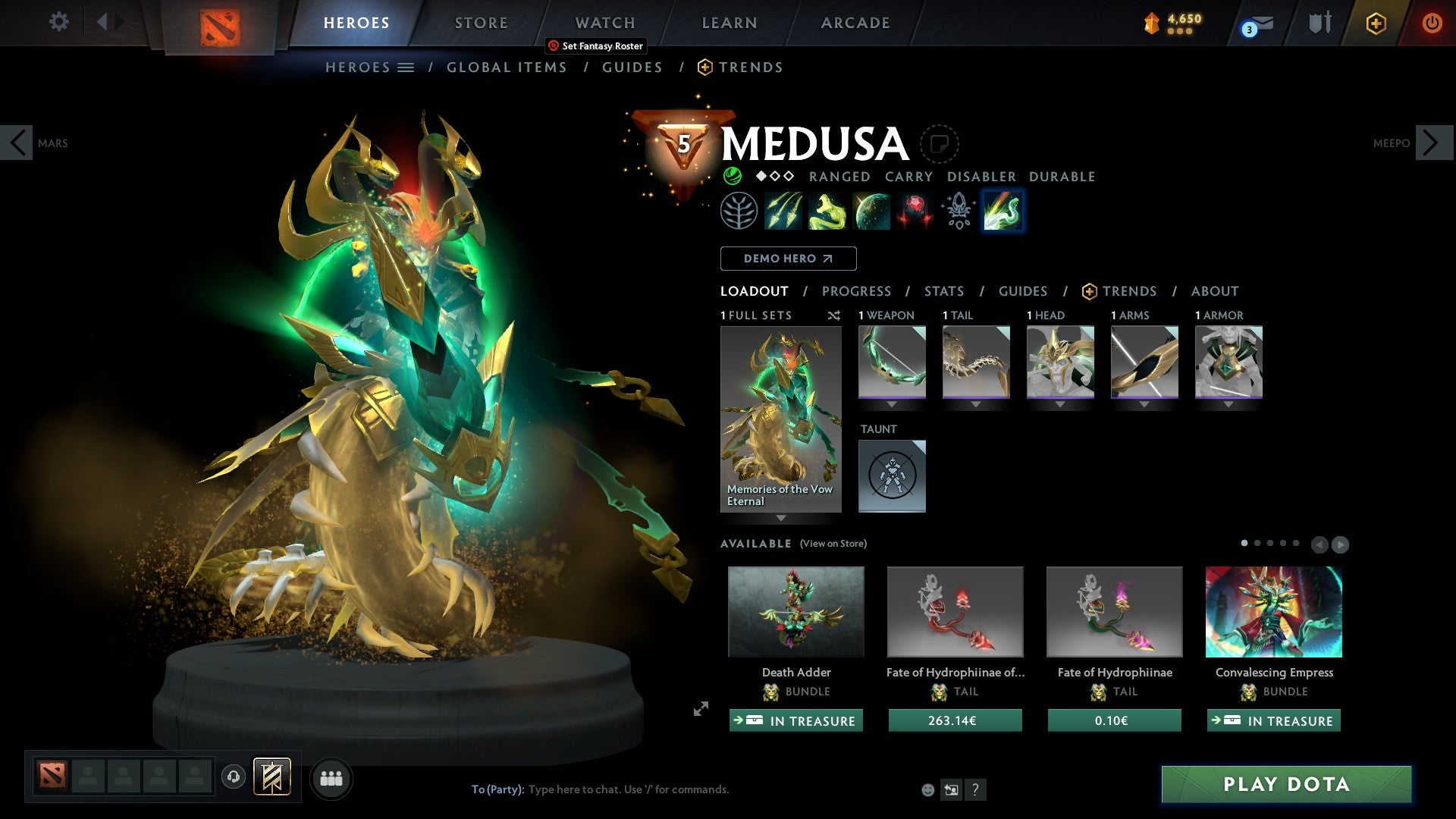 Ancient IV | MMR: 4217 - Behavior: 10000