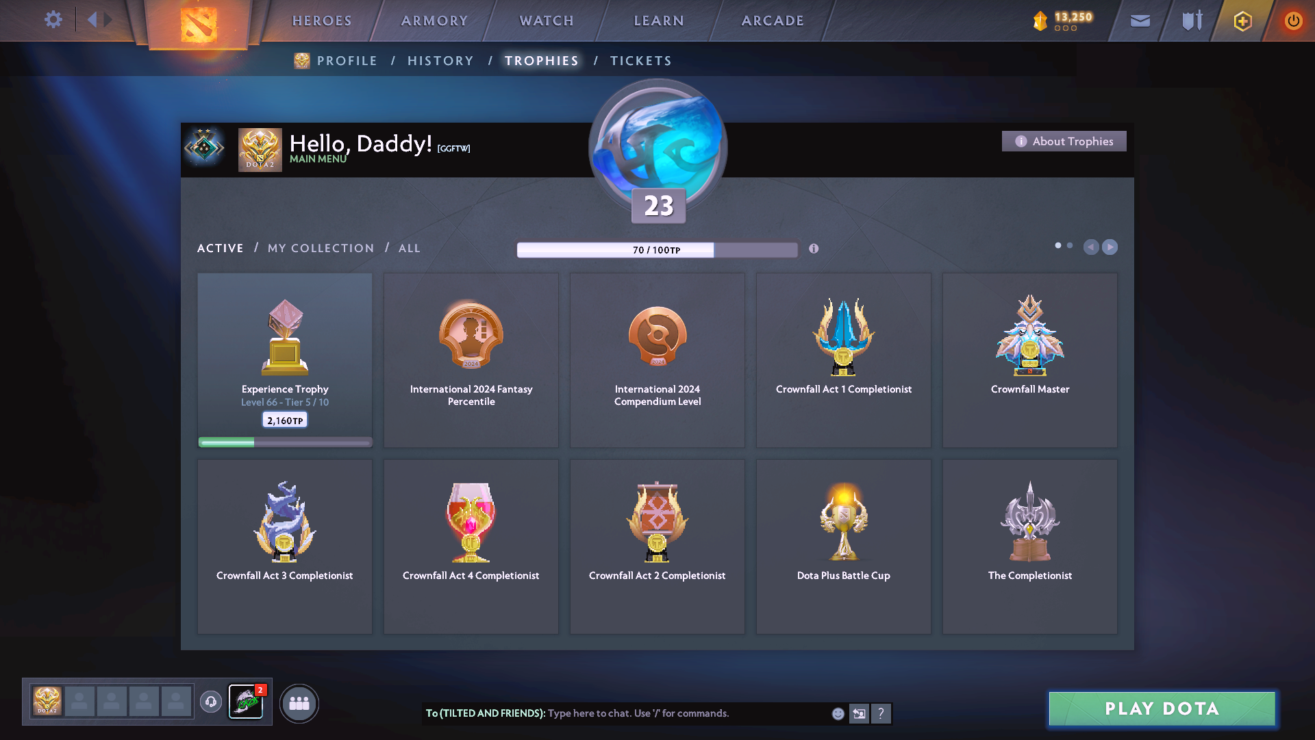 Crusader II | MMR: 1705 - Behavior: 8136 - Communication: 8136