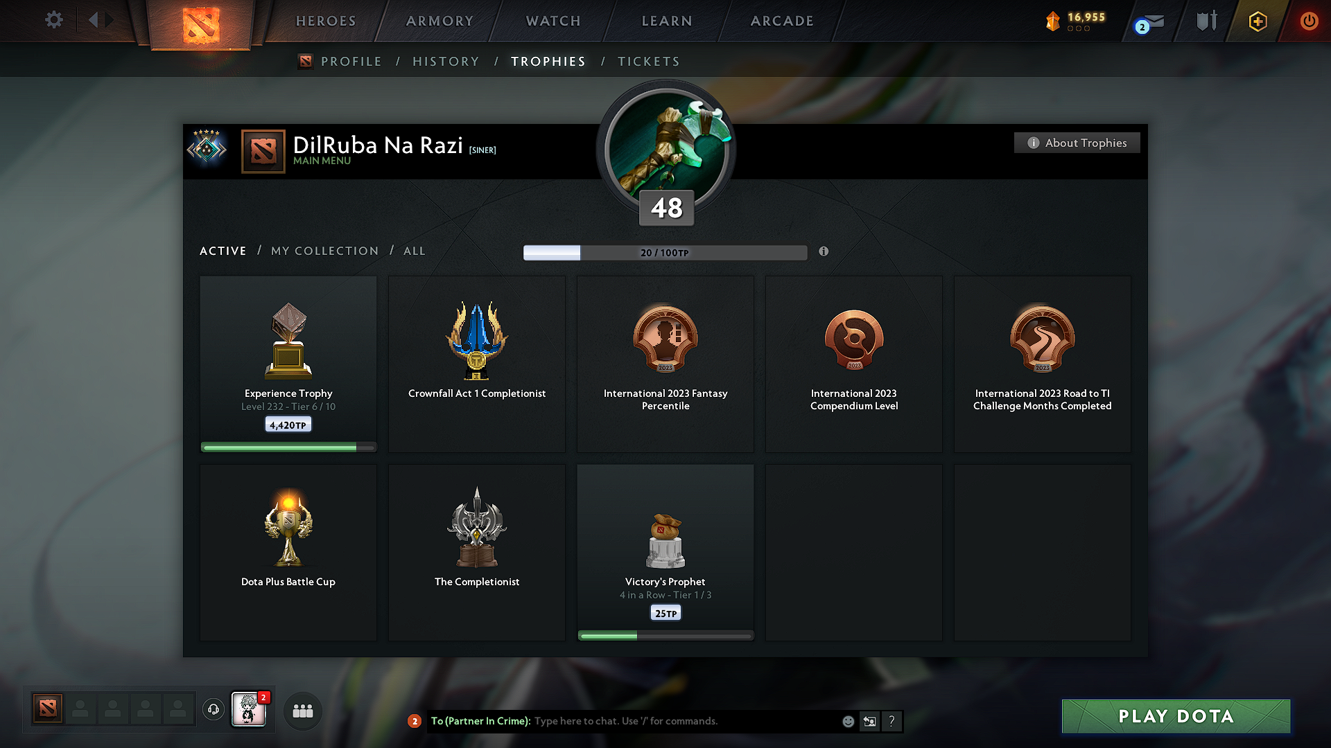 Crusader V | MMR: 2081 - Behavior: 9041 - Communication: 9041