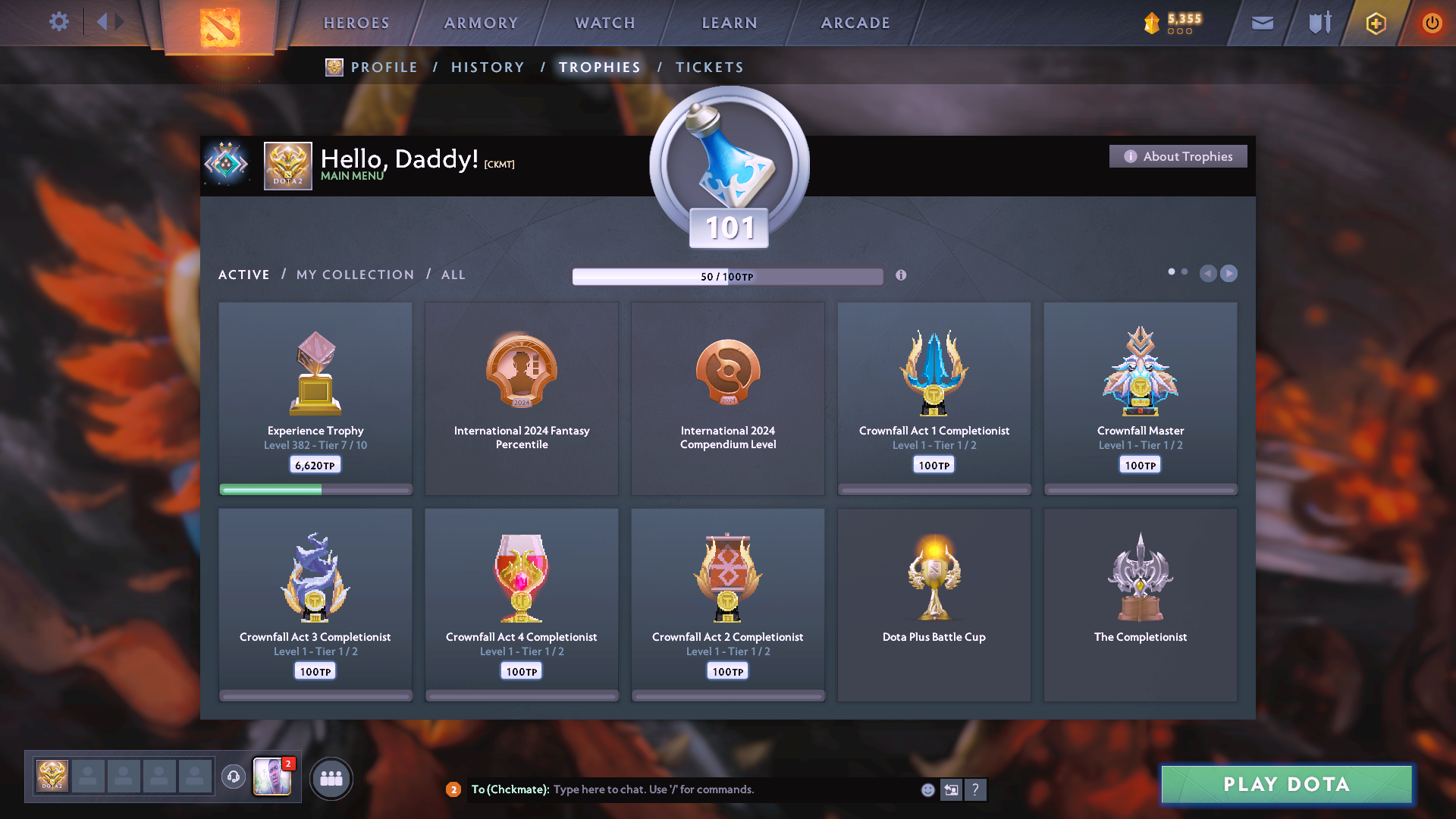 Crusader II | MMR: 1694 - Behavior: 12000 - Communication: 12000