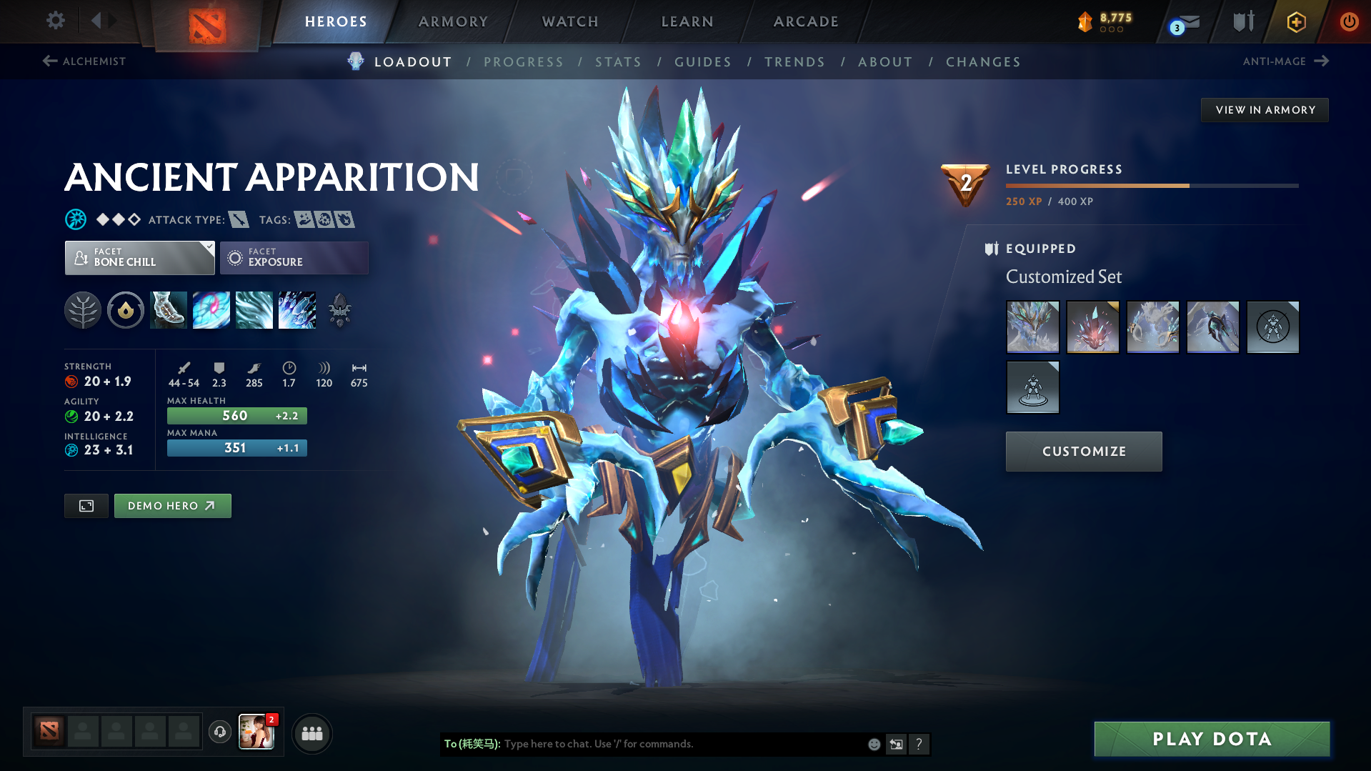 Ancient I | MMR: 3771 - Behavior: 8830 - Communication: 8830