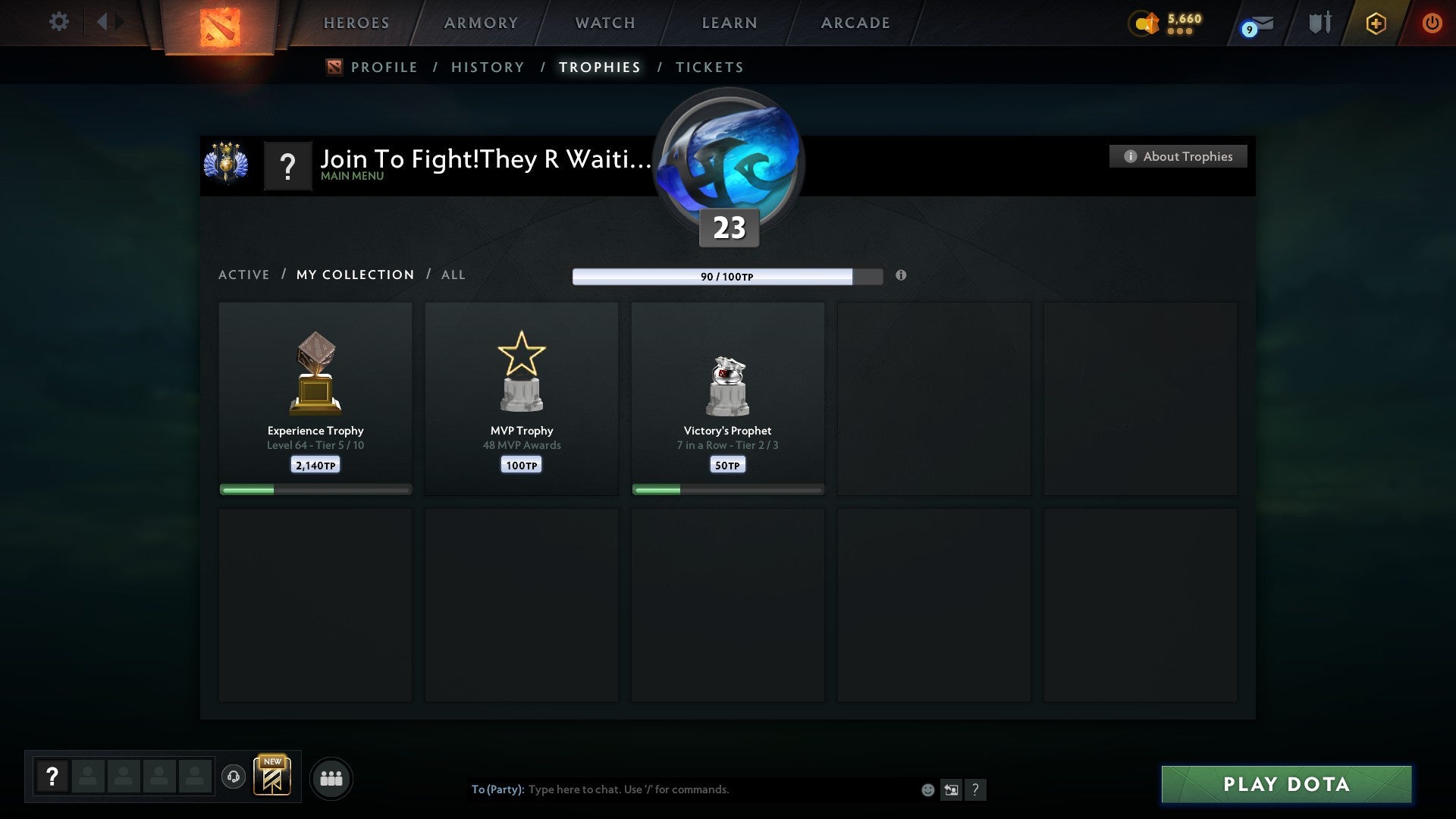 Divine IV | MMR: 5151 - Behavior: 9874 - Communication: 9874