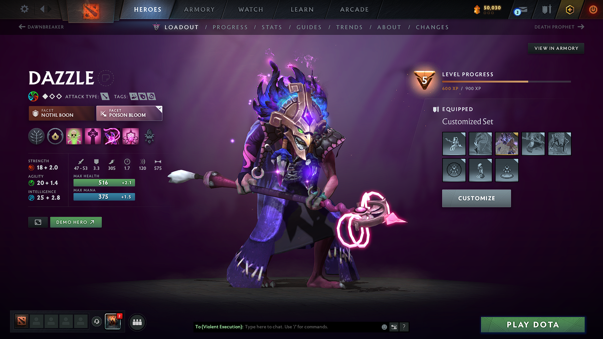 Legend I | MMR: 3111 - Behavior: 11120 - Communication: 11120