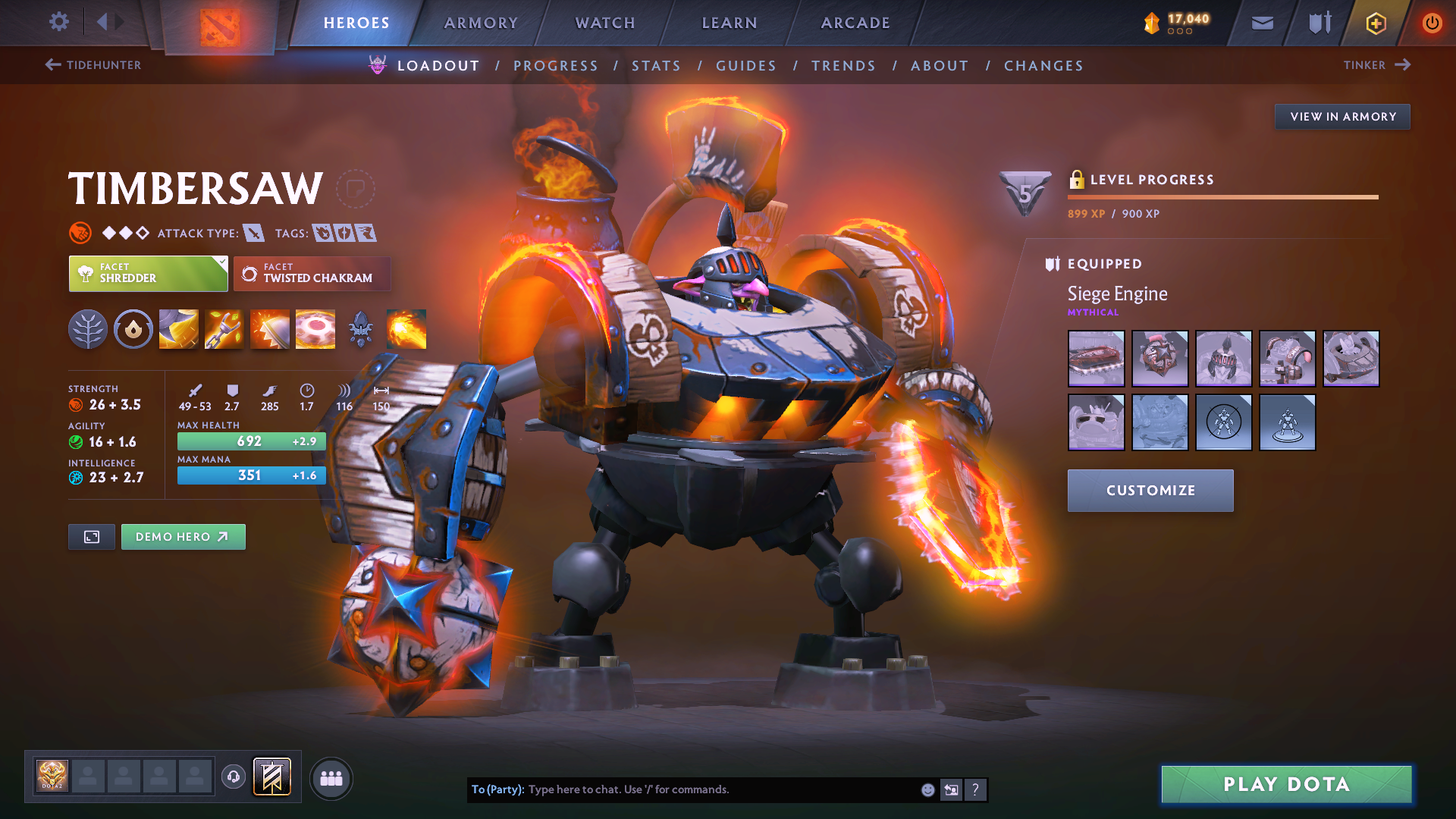 Crusader I | MMR: 2157 - Behavior: 11417