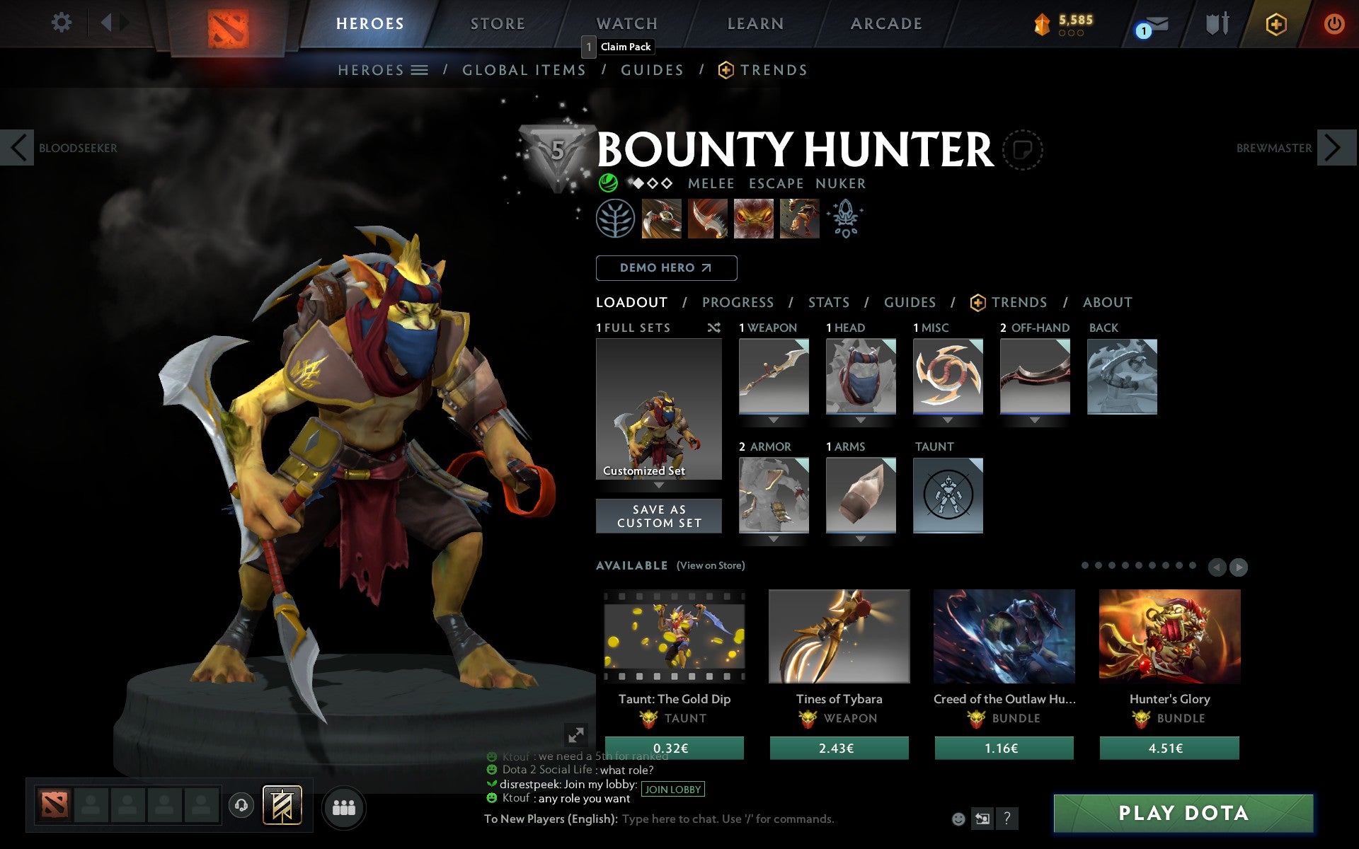 Crusader V | MMR: 2194 - Behavior: 10000