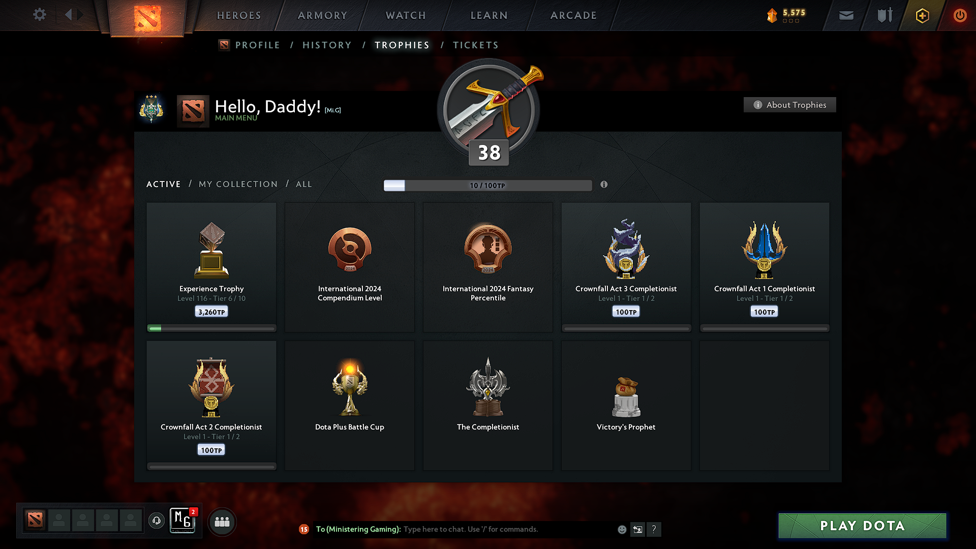 Archon III | MMR: 2605 - Behavior: 9432 - Communication: 9432