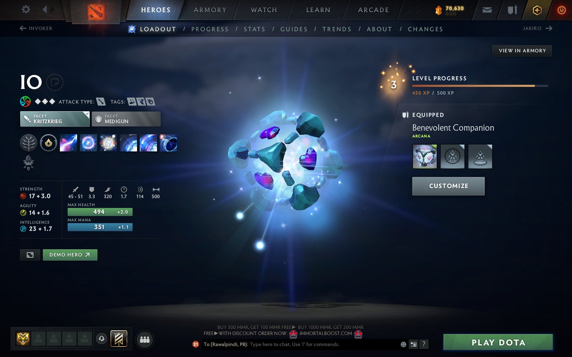 MMR: TBD - Behavior: 10000