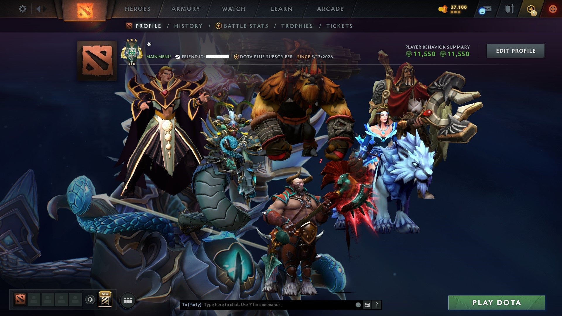 MMR: 2747 - Behavior: 11550