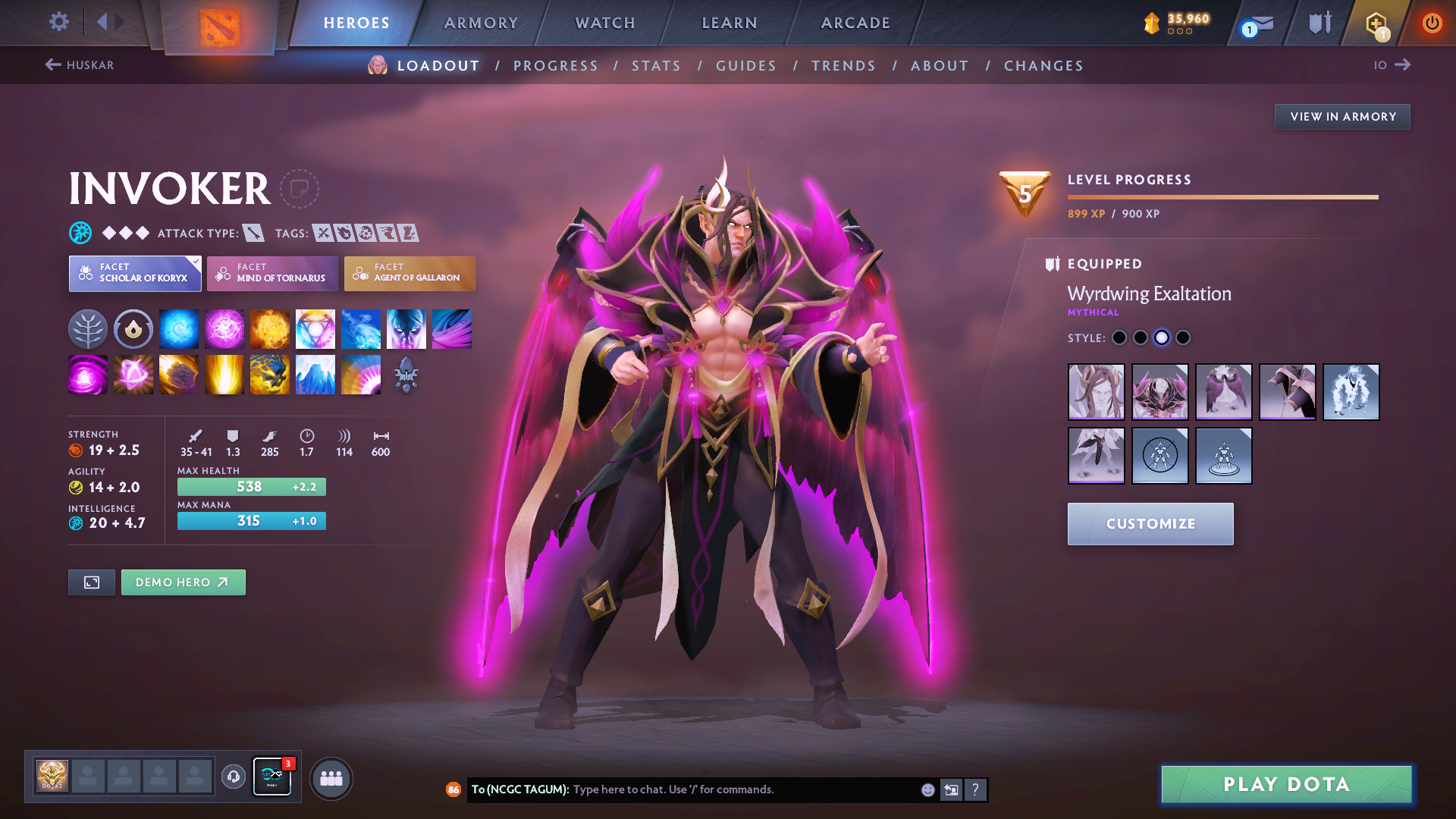 Divine II | MMR: 4728 - Behavior: 12000 - Communication: 11382