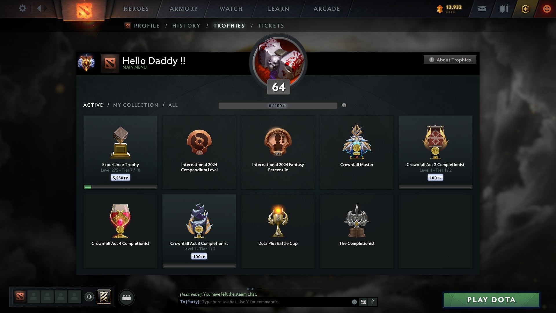 MMR: 6212 - Behavior: 11696