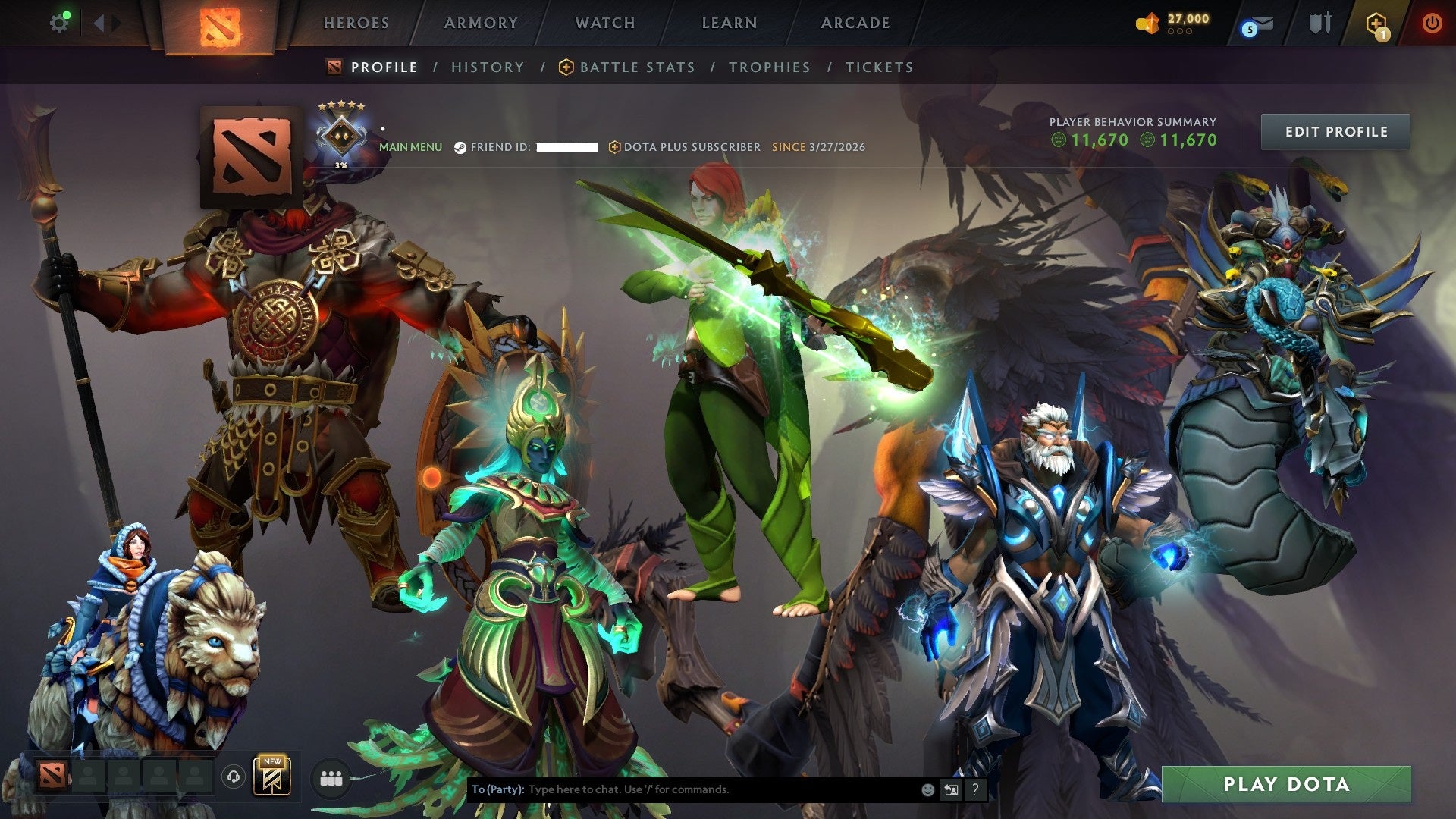 MMR: 1391 - Behavior: 11670