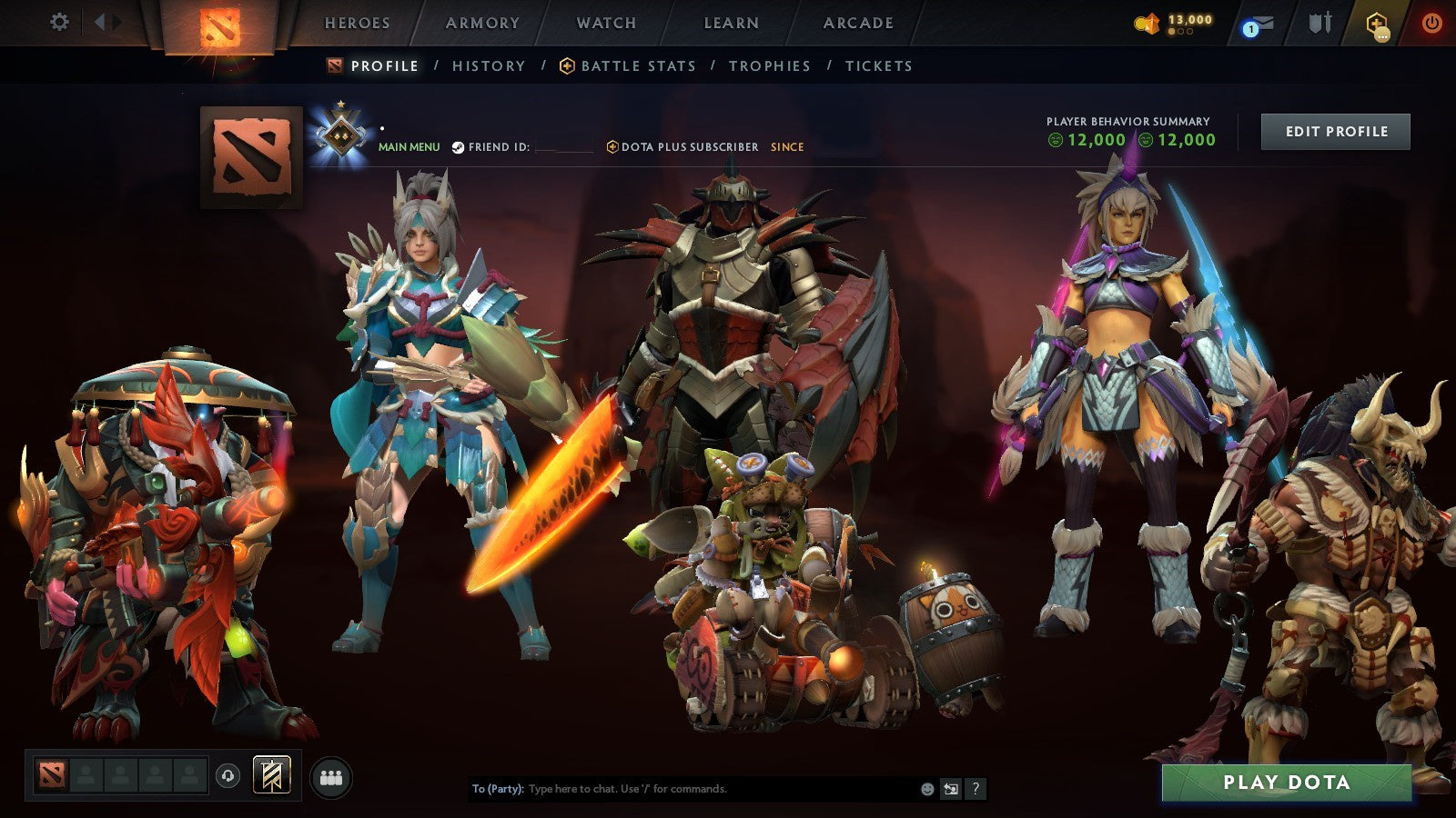 MMR: 738 - Behavior: 12000