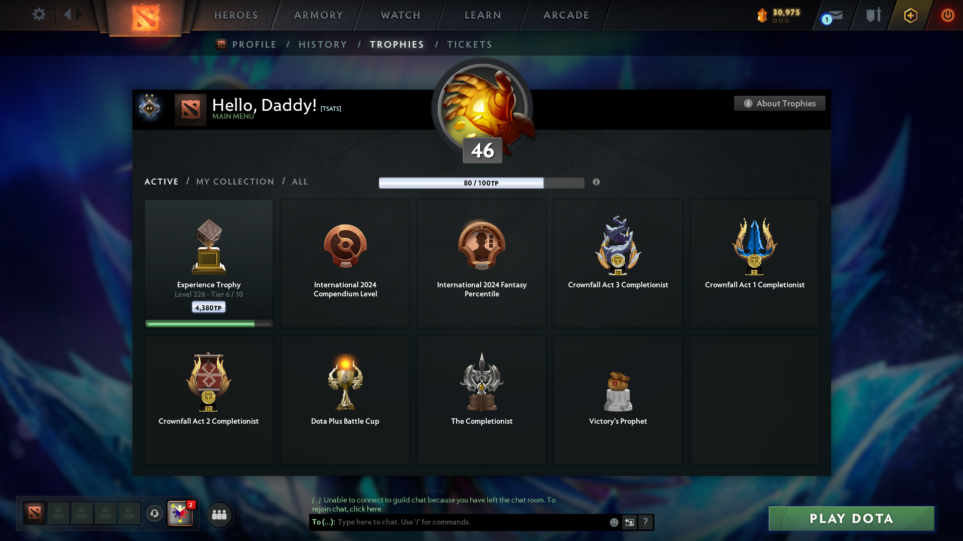 Guardian II | MMR: 861 - Behavior: 12000 - Communication: 12000