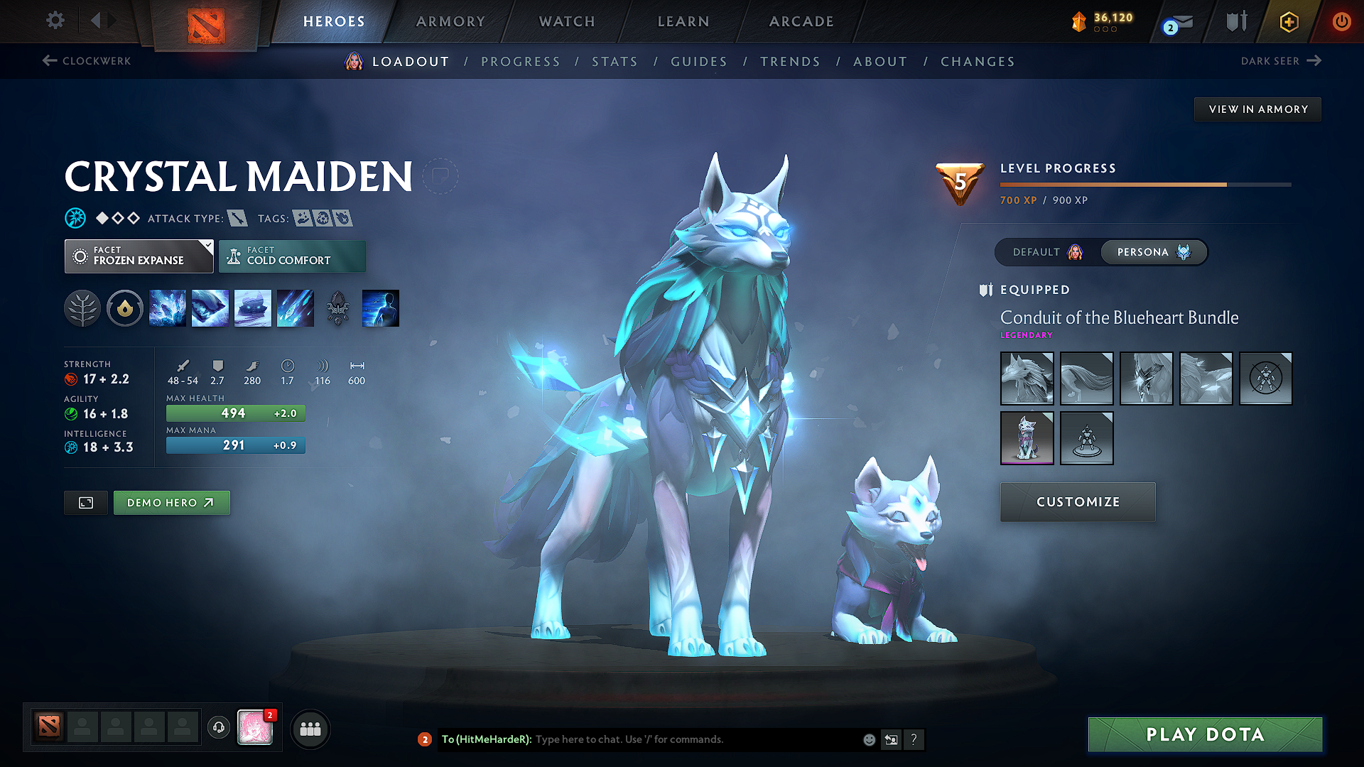 Legend II | MMR: 3246 - Behavior: 9524 - Communication: 9524