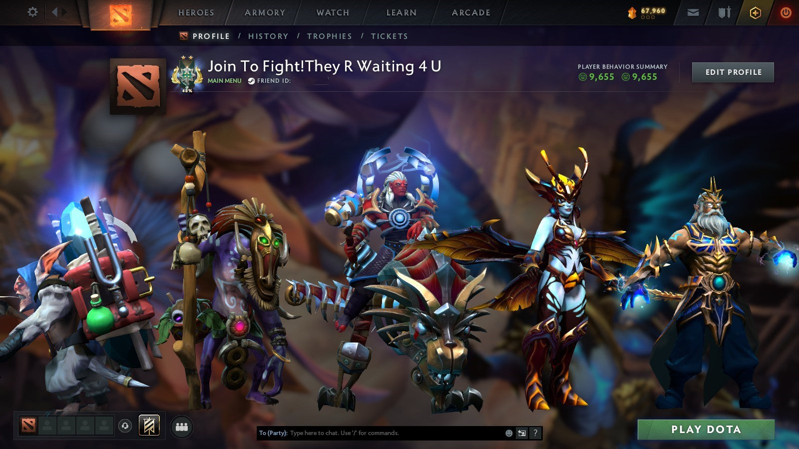 MMR: 2539 - Behavior: 9655