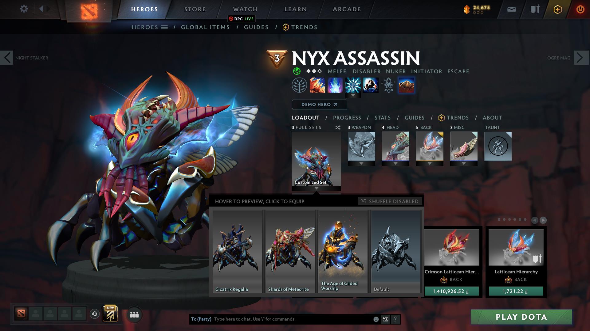 Archonte Ier | MMR : 2220 - Comportement : 10000