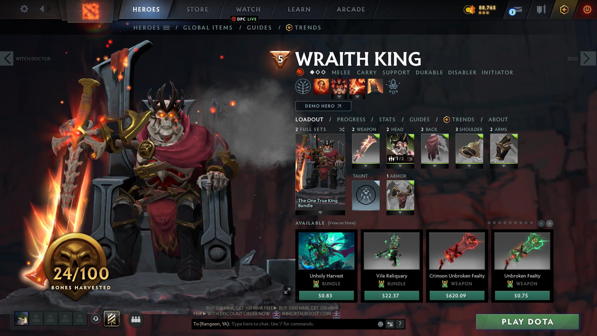 Ancient V | MMR: 4420 - Behavior: 10000