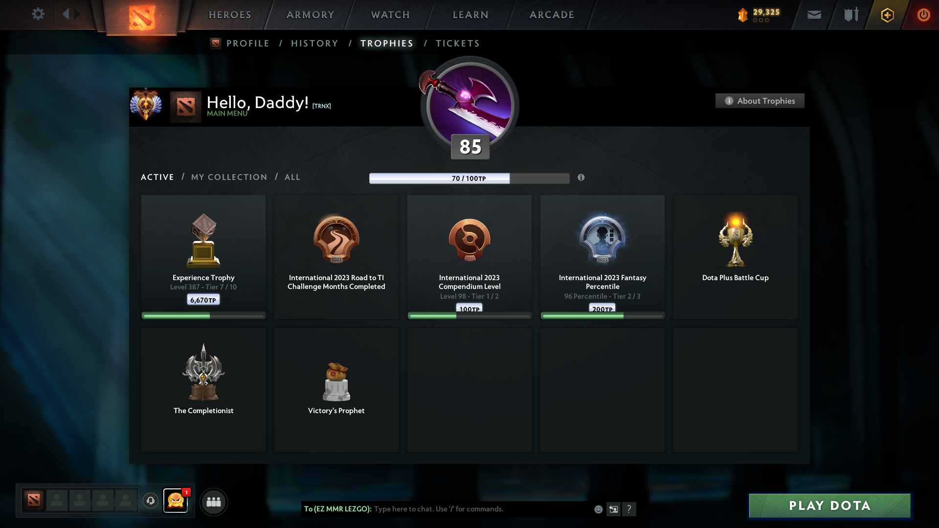 Immortal | MMR: 8512 - Behavior: 12000 - Communication: 12000