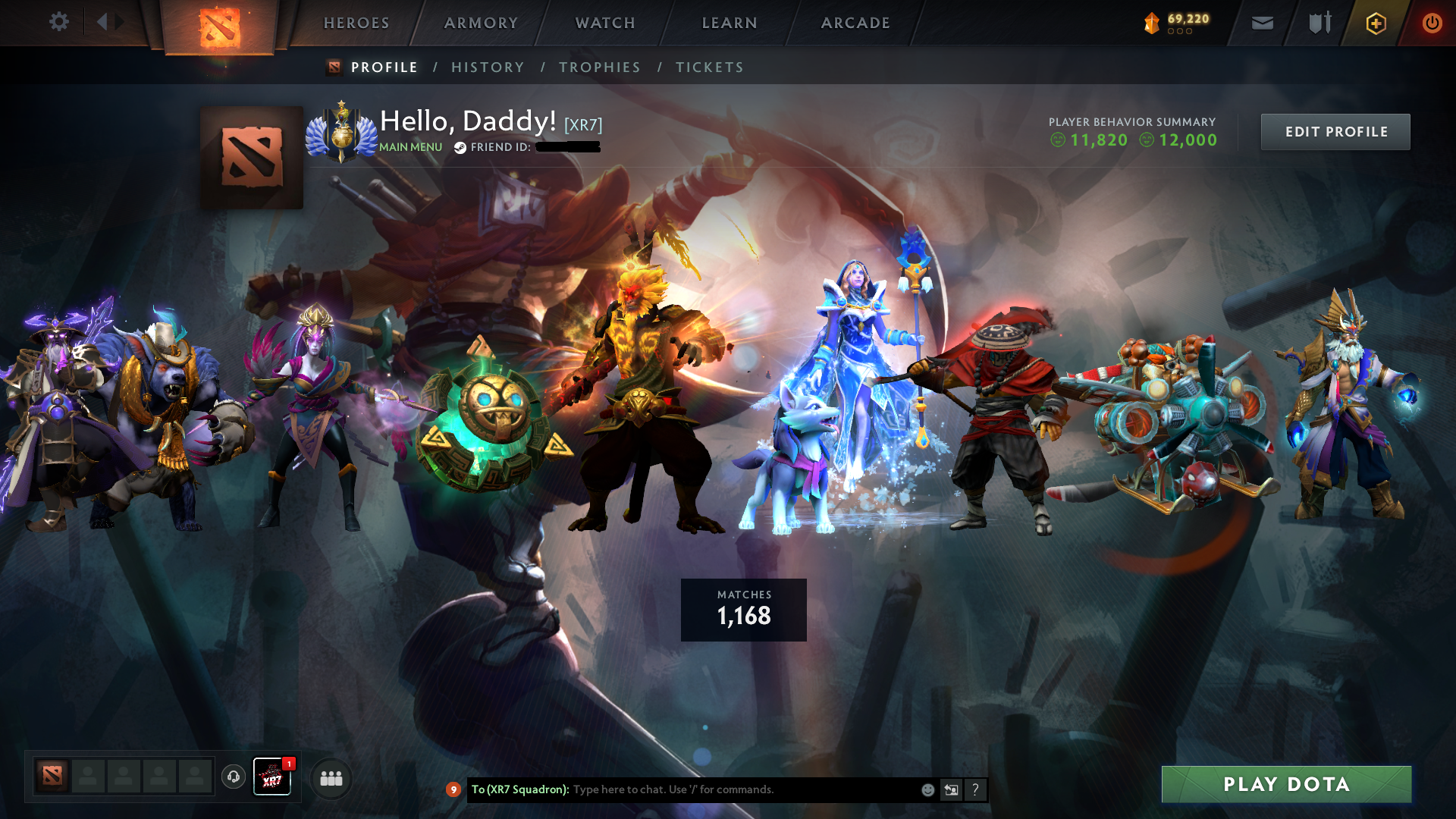 Divine I | MMR: 4521 - Behavior: 12000 - Communication: 11820