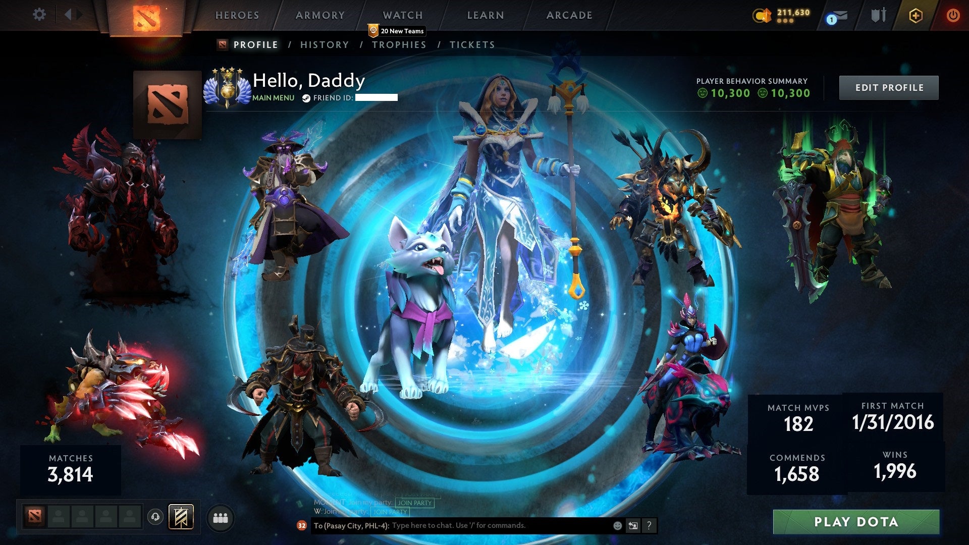 Divine IV | MMR: 5183 - Behavior: 10300 - Communication: 10300