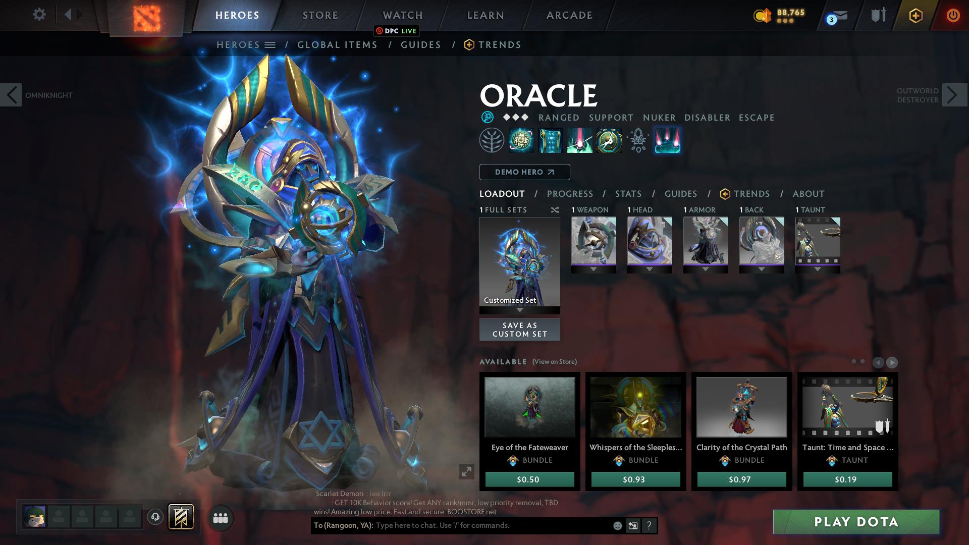 Ancient V | MMR: 4420 - Behavior: 10000