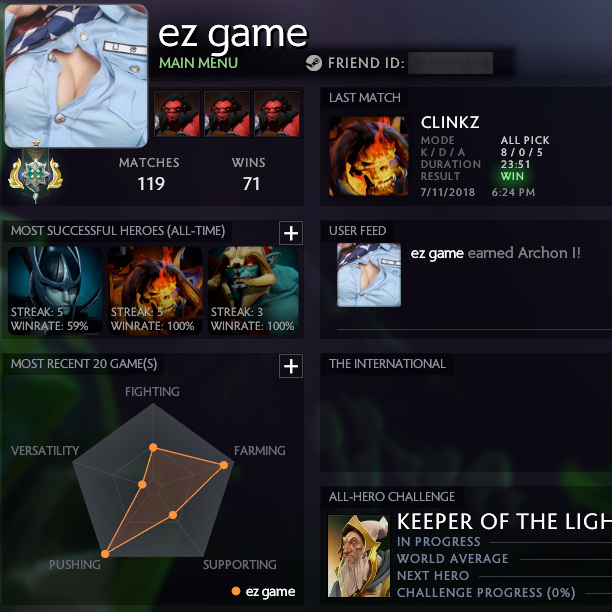 Archonte Ier | MMR : 2099 / à déterminer