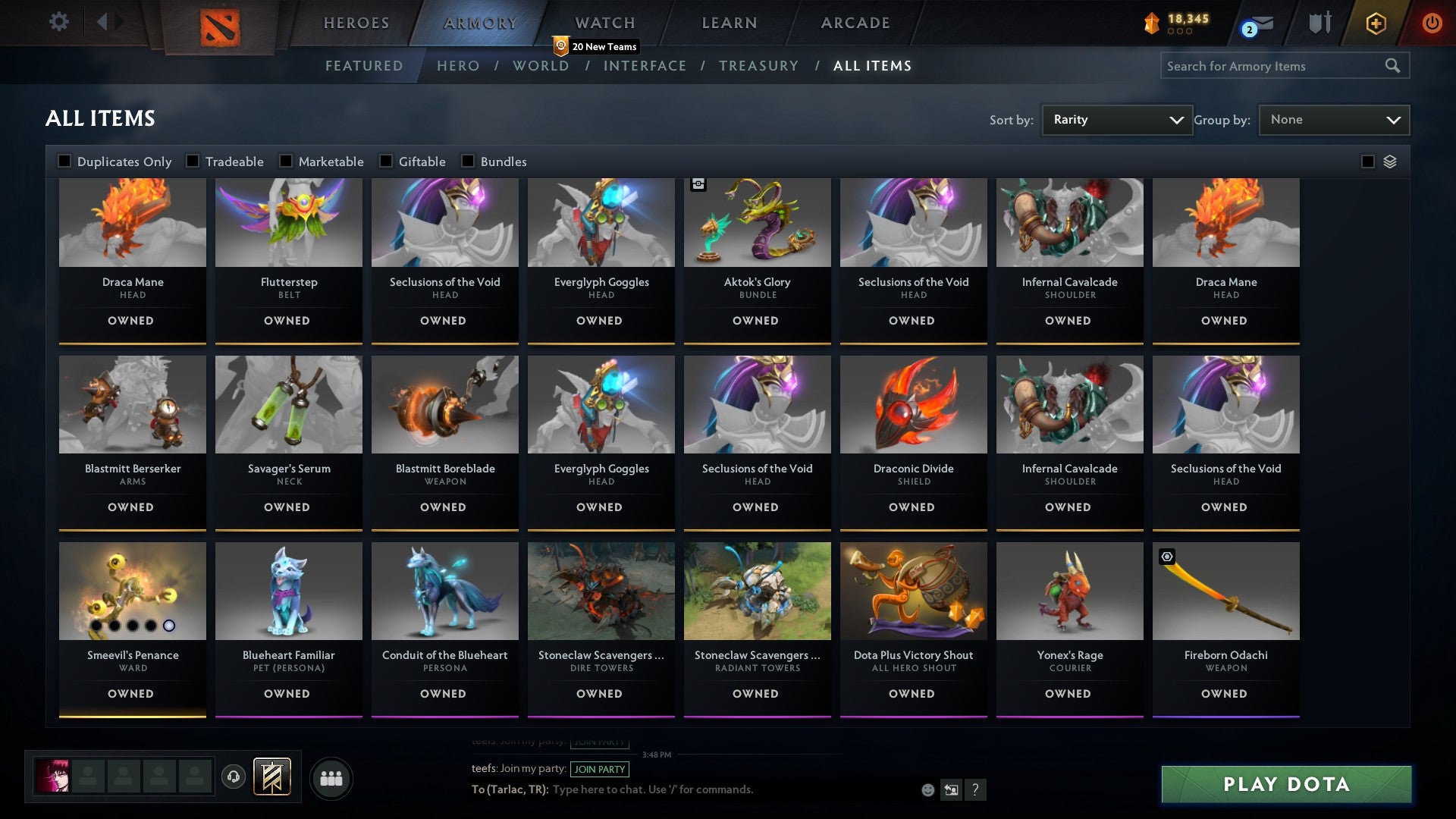 Legend IV | MMR: 3614 - Behavior: 8970 - Communication: 8970