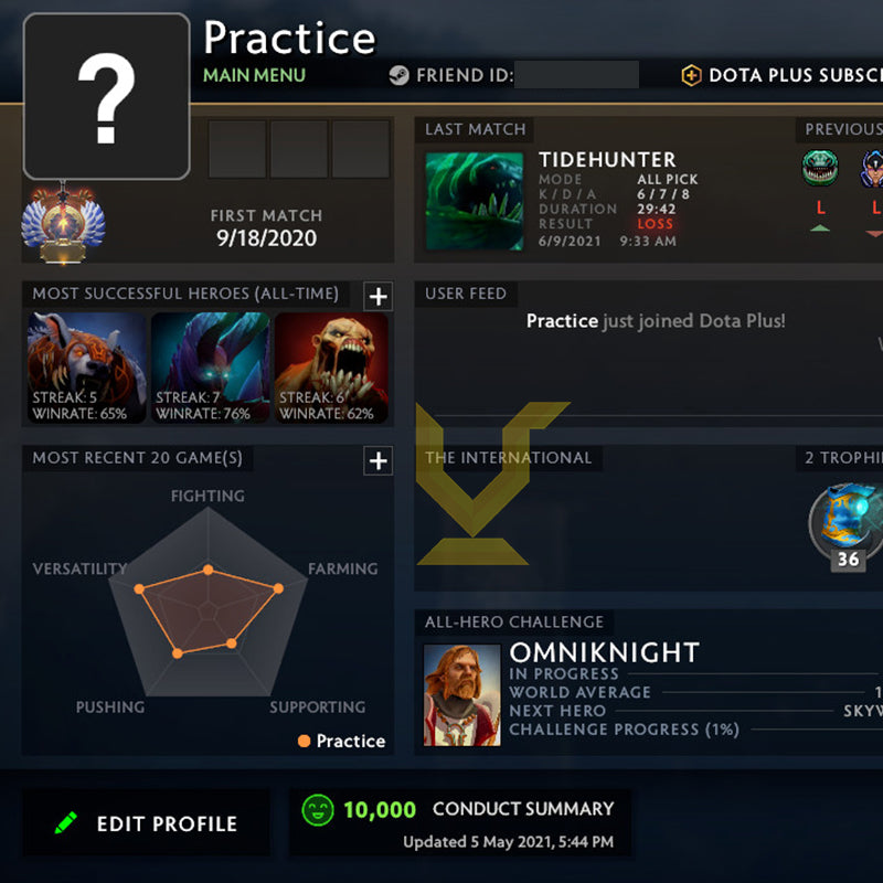 Immortel | MMR : 5630 - Comportement : 10000