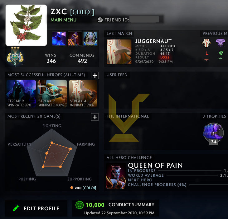 Archon III | MMR : 2630 - Behavior : 10000