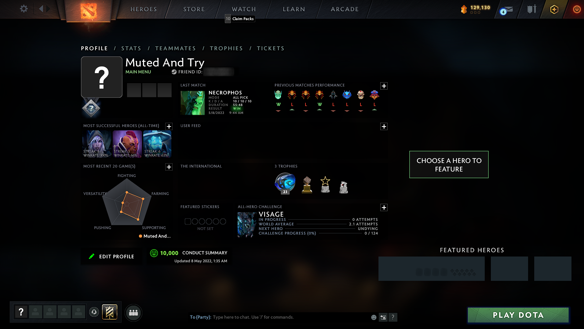 Not Calibrated | Last Medal: Divine II - Behavior: 10000