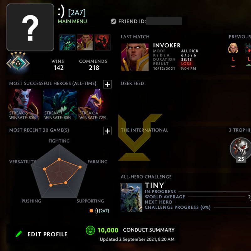 Crusader IV | MMR: 1860 - Behavior: 10000