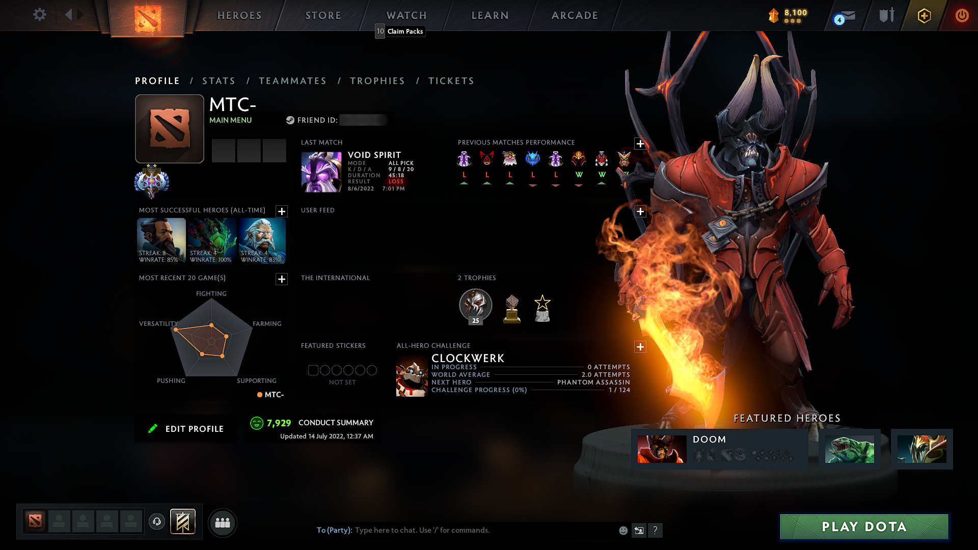 Divine II | MMR: 4080 - Behavior: 7929