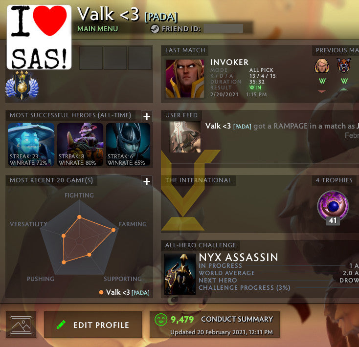 Divine III | MMR : 5200 - Behavior : 9479