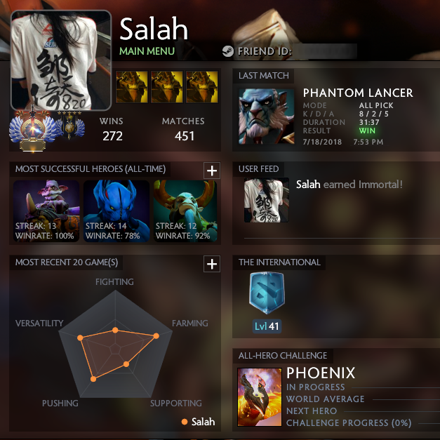 Immortel | MMR : 5947 / À déterminer