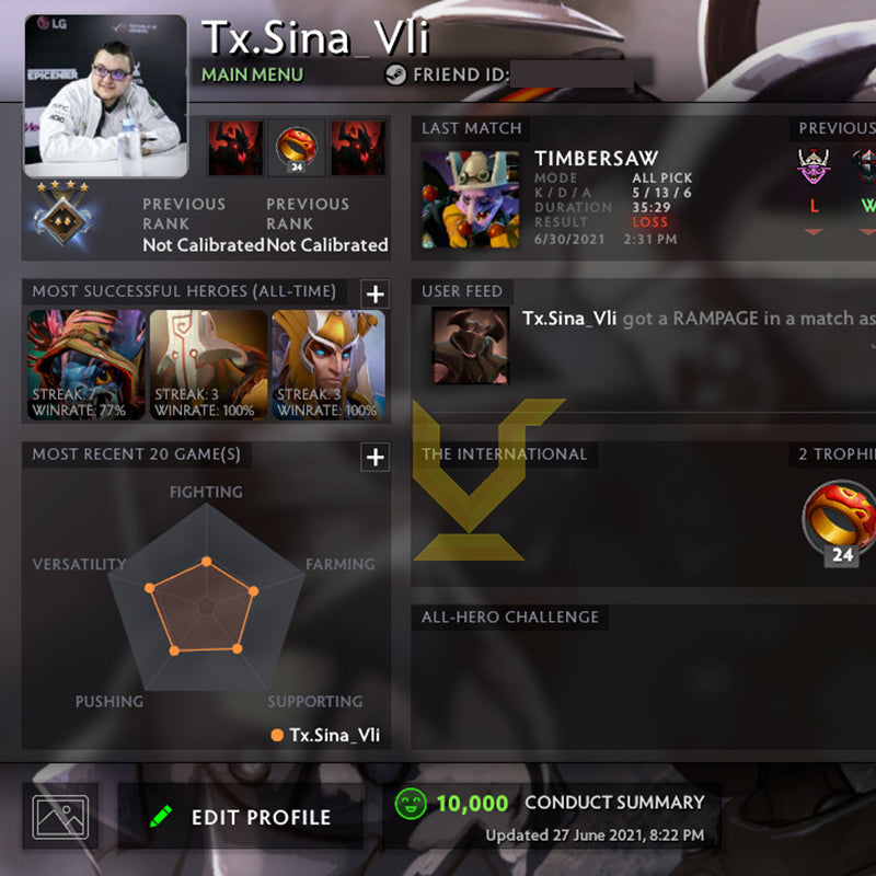 Guardian IV | MMR: 1240 - Behavior: 10000