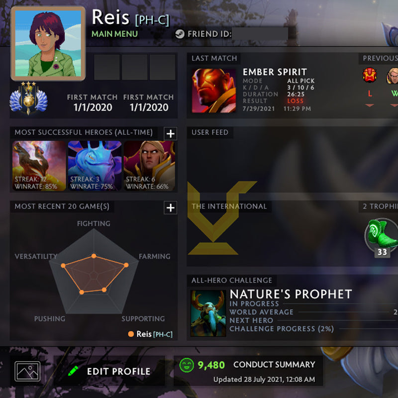 Divin III | MMR : 5120 - Comportement : 9480