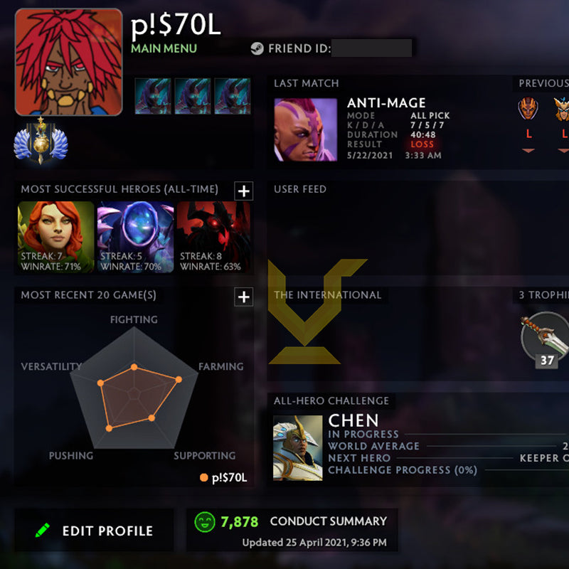 Divine I | MMR: 4610 - Behavior: 10000