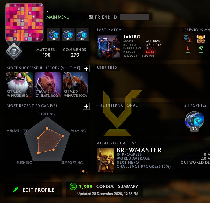 Non calibré | MMR : TBD - Comportement : 7308