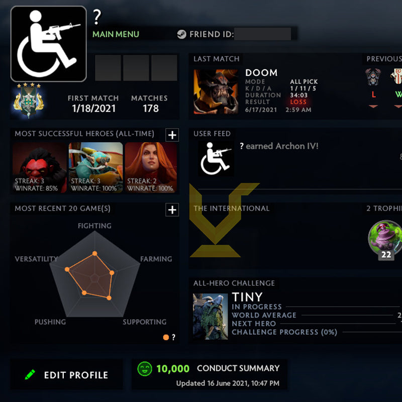 Archonte IV | MMR : 2840 - Comportement : 10000