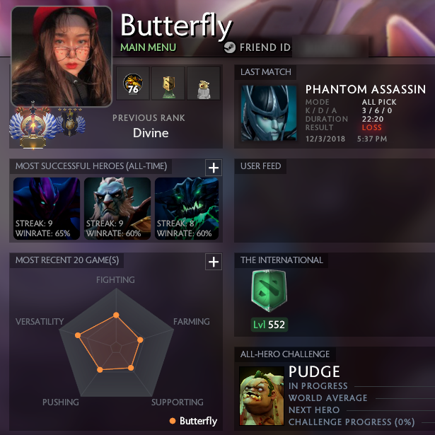 MMR immortel : 6105 / 4812