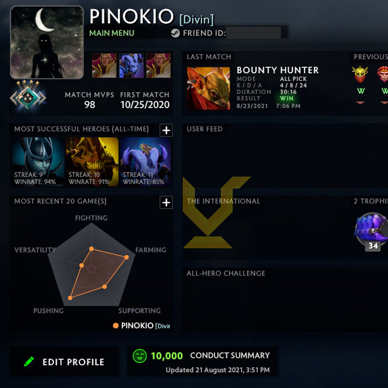 Crusader IV | MMR: 2160 - Behavior: 10000