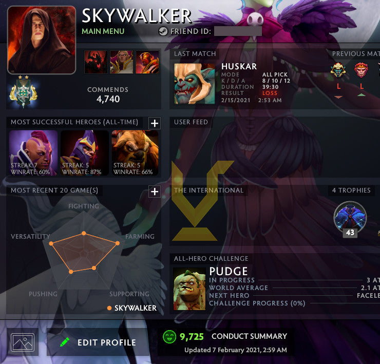 Archonte II | MMR : 2380 - Comportement : 9725