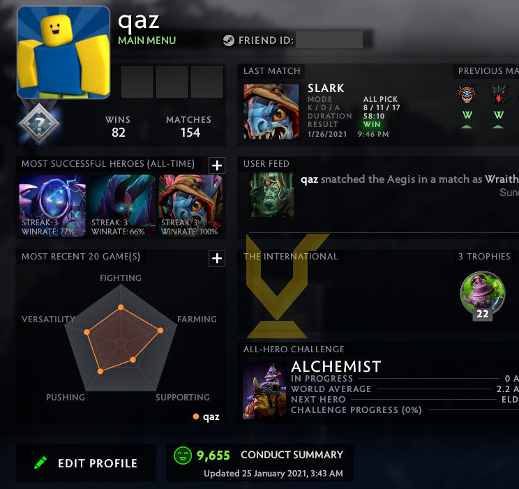 Non calibré | MMR : TBD - Comportement : 9655