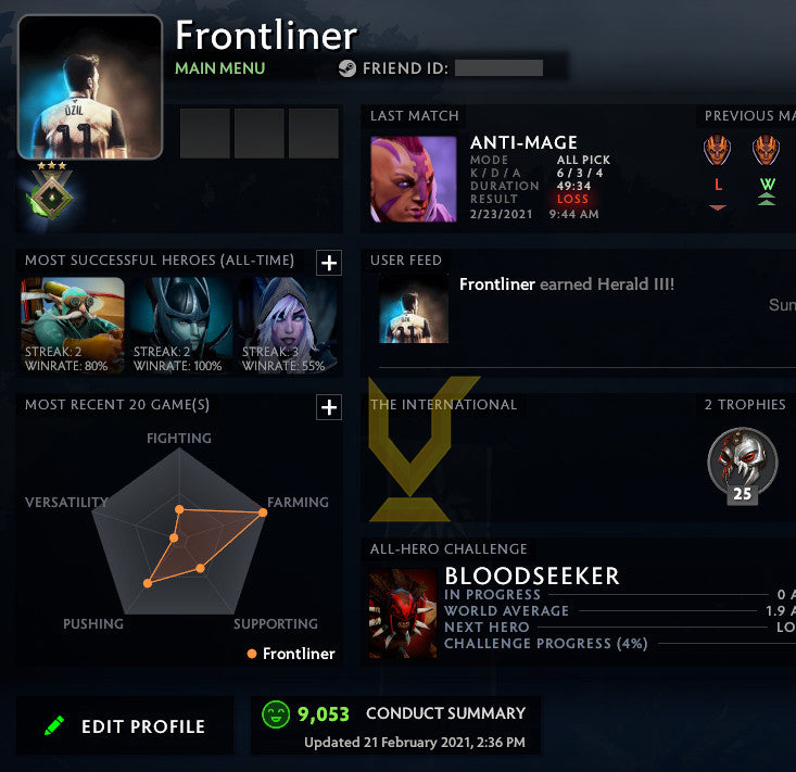 Héraut III | MMR : 180 - Comportement : 9053