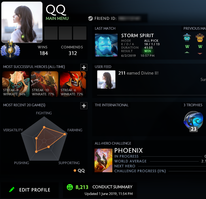 Divin II | MMR : 4906 / À déterminer